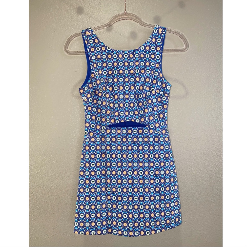 Zara - Mini Floral Romper Style Dress